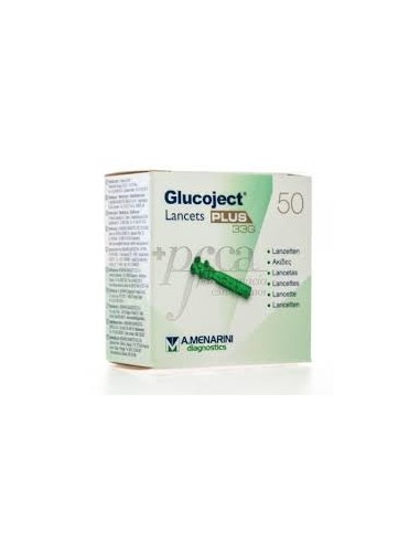 Glucoject lancets 50 u