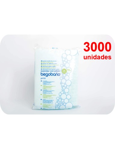 Esponja jabonosa BB/1 Begobaño (1 caja de 3000 unidades)