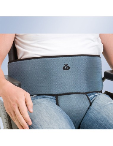 Cinturón abdominal y pieza perineal