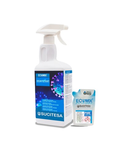 Desinfectante de superficies Ecomix Pure Single Dose 12 litros